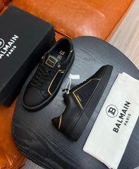 Balmain B Court Premium sneaker Black Gold