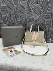 Coach Dempsey 30 Carryall With Original Box