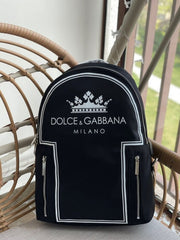 Dolce & Gabbana Unisex Backpack With Dust Bag (D084 Black)