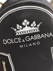 Dolce & Gabbana Unisex Backpack With Dust Bag (D084 Black)