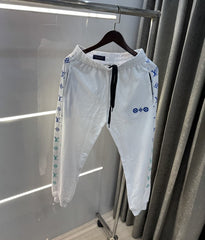 Louis Vuitton White Monogram Premium Tracksuit With Carry Bag