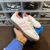 WMN Adidas samba white pink for her