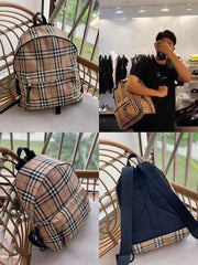 Burberry Unisex Travel Clg Backpack With Dust Bag (B581)