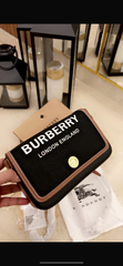 Burberry Horseferry Canvas Sling With Original Box