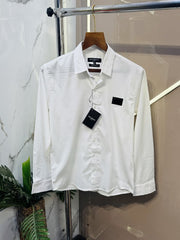 Balmain paris imported italian Lycra Streatch Fabric Premium Back Printed Shirt