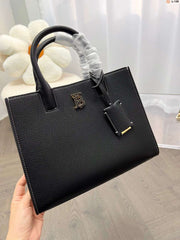 Burberry Frances Medium Satchel Bag With OG Box & Dust Bag BUR6268 Black