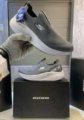 SKECHERS SLIP INS MAX CUSHIONING SUSPENSION GREY