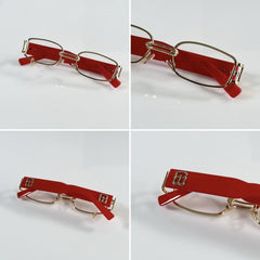 Gentle Monster 8032 Gold Red Frame