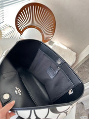 Coach Signature City Limited Edition Premium Tote Bag With OG Magnetic Box & Dust Bag (Black White-874)