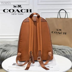 Coach Backpack Premium Quality Unisex Signature Canvas With OG Box & Dust Bag
