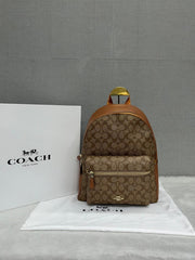Coach Backpack Premium Quality Unisex Signature Canvas With OG Box & Dust Bag