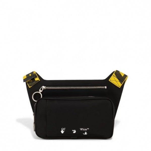 Off-White Unisex New Cowhide Chest Bag Waist Bag Shoulder Bag With