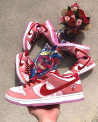 semi ua mens Nike Sb Dunk Low Stranger Love OG Packing