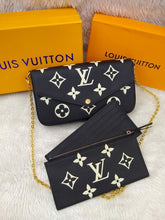 Louis Vuitton Felice Pochette Black White With OriginalBox