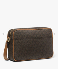 Michael Kors Parker camera Bag With OG Box & Dust Bag 100830 Coffee