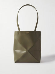 Loewe Limited Edition Puzzle Fold Tote Bag With OG Box & Dust Bag (Green - 699)
