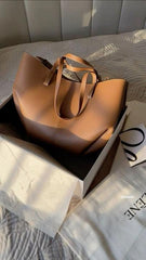 Polene Cyme Large Tote With Wallet & Original Dust Cover