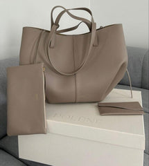 Polene Cyme Large Tote With Wallet & Original Dust Cover