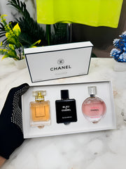 Chanel Eau De Parfum Gift Set Of 3
