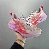 Asics Novablast 5 Running Trainers in pink and red