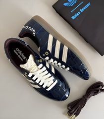 wales bonner x samba croc navy
