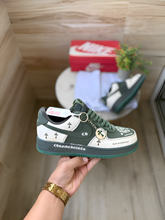 Airforce 1 low chrome heart green Semi ua As 2388