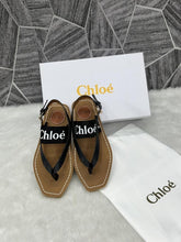 Chloe Woody Thong Sandal With Original Box & Dust Cover