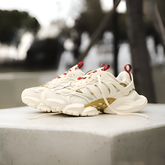 Adidas XLG Runner White Gold Metallic Red