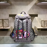 Gucci GG Supreme Donald Duck Premium Quality Backpack With Dust Bag G460029 Brown