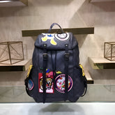 Gucci GG Supreme Donald Duck Premium Quality Backpack With Dust Bag G460029 Black