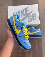 powerpuff x sb dunk low bubbles blue