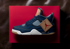 AIR JORDAN 4 LEVIS DENIM SEMI UA