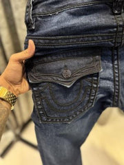 TRUE RELIGGION JEANS TURKISH DARK BLUE
