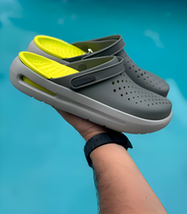 Crocs InMotion Clogs Grey Yellow