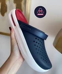 Crocs InMotion Clogs Navy Red