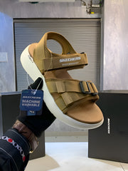 Skechers Go Walk tan white Premium Sandal
