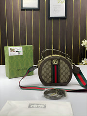 Gucci Ophidia GG Supreme Round Bag With OG Box (602002)