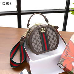 Gucci Ophidia GG Supreme Round Bag With OG Box (602002)