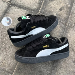 Puma suede xl black silver As3 431