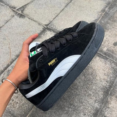 Puma suede xl black silver As3 431