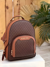 Michael Kors MK Jaycee Backpack With Dust Bag (Brown - 973)