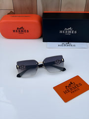Hermes 58078 gold black shaded