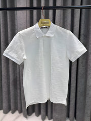 Dior Velvet embossed Imported Polo T-Shirt
