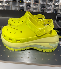 WMN Crocs Mega Crush Clogs Yellow For Her