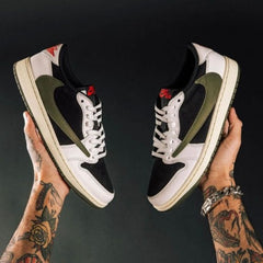 TRAVIS SC00RT X AIR JORDAN OLIVE