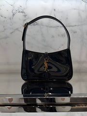 Ysl Saint Laurent Wine Leather Shoulder Bag With OG Box & Dust Bag 9032 Wine