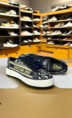 Dior Canvas low Sneakers Navy