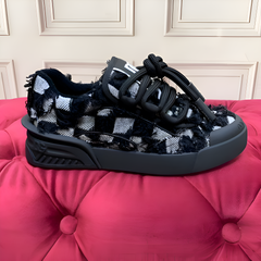 Dolce Gabbana Checkered Luxe Sneakers