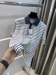 Zara Dark Grey Premium Knitted Classic Polo T-Shirt