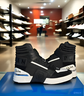 Philip Plein Multi Leather High Top Sneakers